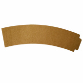 Манжета на стакан, СЛИВС reCup универсальный КРАФТ, КОМПЛЕКТ 100 шт., ПАПЕРСКОП, 600004 за 187 ₽. Держатели для одноразовых стаканов.  Доставка по РФ. Без переплат!