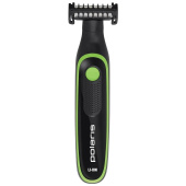 Триммер для бороды POLARIS PHC 0303RB, 3 насадки, длина 0.2-5 мм, беспроводной, черный, 45802 за 3 963 ₽. Машинки и триммеры для стрижки волос.  Доставка по РФ. Без переплат!
