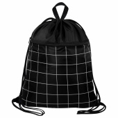 Мешок для обуви BRAUBERG БОЛЬШОЙ, с ручкой, карман на молнии, сетка, 49х41 см, "Checkered", 272404 за 515 ₽. Мешки для обуви.  Доставка по РФ. Без переплат!