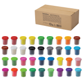 Тесто-пластилин для лепки СУПЕР ПЛАСТИЧНОЕ, 36 штук (24 цвета + 12 базовых), 3600 г, BAMBOX (БАМБОКС), 107250 за 1&nbsp;163 ₽. Пластилин.  Доставка по РФ. Без переплат!