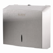 Диспенсер для полотенец LAIMA PROFESSIONAL INOX, (Система H3) V-сложения, нержавеющая сталь, матовый, 605696 за 4 235 ₽. Диспенсеры для полотенец.  Доставка по РФ. Без переплат!