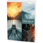 Фотоальбом BRAUBERG "Wild Spirit" на 36 фото 10х15 см, мягкая обложка, 391435 за 72 ₽. Фотоальбомы.  Доставка по РФ. Без переплат!