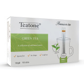 Чай TEATONE зеленый, 100 стиков по 1,8 г, 1241 за 1&nbsp;633 ₽. Чай пакетированный.  Доставка по РФ. Без переплат!