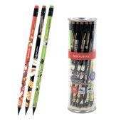 Карандаш чернографитный с принтом BRAUBERG "JAPAN FOOD", 1 шт., HB, с ластиком, корпус ассорти, 182022 за 10 ₽. Карандаши чернографитные.  Доставка по РФ. Без переплат!