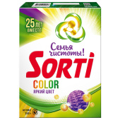 Стиральный порошок-автомат 350 г, SORTI (Сорти) "Color", 8570-3 за 112 ₽. Стиральные порошки.  Доставка по РФ. Без переплат!