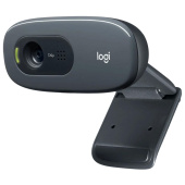 Веб-камера LOGITECH C270, 1/3 Мп, микрофон, USB 2.0, регулируемый крепеж, черная за 2&nbsp;369 ₽. Веб-камеры.  Доставка по РФ. Без переплат!