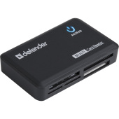 Картридер DEFENDER OPTIMUS USB 2.0, порты SD/MMC, TF, M2, MC, CF, XD, 83501 за 678 ₽. Картридеры.  Доставка по РФ. Без переплат!