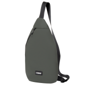 Рюкзак однолямочный HEIKKI SMOOTH (ХЕЙКИ), 2 отделения, хаки, 35x20x8 см, 273920 за 695 ₽. Рюкзаки городские для старшеклассников и студентов.  Доставка по РФ. Без переплат!