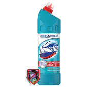 Чистящее средство 1 л, DOMESTOS (Доместос) "Свежесть Атлантики", с отбеливающим эффектом за 302 ₽. Чистящие и моющие средства универсальные.  Доставка по РФ. Без переплат!