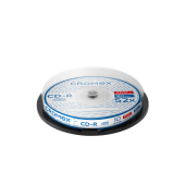 Диск CD-R CROMEX (КРОМЕКС), 700 Mb, 52x, Cake Box (упаковка на шпиле), КОМПЛЕКТ 10 шт., 514303 за 248 ₽. Диски CD, DVD, BD (Blu-ray).  Доставка по РФ. Без переплат!
