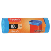 Мешки для мусора 80 л, синие, в рулоне 20 шт., ПНД, 12 мкм, 70х90 см, PACLAN "Classic", 402054 за 210 ₽. Мешки для мусора универсальные.  Доставка по РФ. Без переплат!