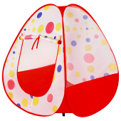 Детская игровая палатка, 90x90x100 см, BRAUBERG KIDS, 665168 за 1 160 ₽. Палатки игровые.  Доставка по РФ. Без переплат!
