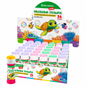 Мыльные пузыри 60 мл, с игрушкой на крышке, BRAUBERG KIDS, 665453 за 32 ₽. Мыльные пузыри.  Доставка по РФ. Без переплат!