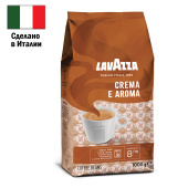 Кофе в зернах LAVAZZA "Crema E Aroma" 1 кг, ИТАЛИЯ, 2444 за 2 386 ₽. Кофе зерновой. Доставка по РФ. Без переплат!