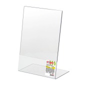 Подставка настольная для рекламных материалов ВЕРТИКАЛЬНАЯ (210х297 мм), А4, односторонняя, STAFF, 291395 за 343 ₽. Подставки и таблички настольные (тейблтенсы).  Доставка по РФ. Без переплат!