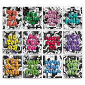 Тетради предметные, КОМПЛЕКТ 12 ПРЕДМЕТОВ, 48 л., глянцевый УФ-лак, BRAUBERG "3D LETTERS", 405169 за 516 ₽. Тетради предметные.  Доставка по РФ. Без переплат!