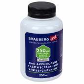 Лак акриловый художественный универсальный, в бутылке, 250 мл, BRAUBERG ART CLASSIC, 192351 за 323 ₽. Лаки, разбавители, грунты и прочие.  Доставка по РФ. Без переплат!