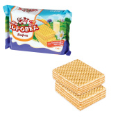 Вафли РОТ ФРОНТ "Коровка" со вкусом топленого молока, 150 г, РФ06638 за 89 ₽. Вафли, пряники.  Доставка по РФ. Без переплат!