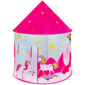 Детская игровая палатка-шатер, 105x105x130 см, в сумке, BRAUBERG KIDS, 665170 за 2 152 ₽. Палатки игровые.  Доставка по РФ. Без переплат!