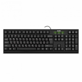 Клавиатура проводная SVEN KB-S300, USB, 104 клавиши, чёрная, SV-015756 за 946 ₽. Клавиатуры проводные.  Доставка по РФ. Без переплат!