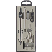 Готовальня профессиональная KOH-I-NOOR, 6 предметов, пластиковый пенал с европодвесом, 06902B0000TE за 3&nbsp;516 ₽. Циркули и готовальни.  Доставка по РФ. Без переплат!