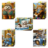 Пазл картонный 54 элемента, "Время уюта", АССОРТИ, поле 18х13 см, STEP PUZZLE за 38 ₽. Пазлы классические.  Доставка по РФ. Без переплат!