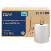 Полотенца бумажные рулонные 280 м, TORK Matic (Система H1) UNIVERSAL, КОМПЛЕКТ 6 рулонов, 290100 за 6 883 ₽. Полотенца бумажные профессиональные.  Доставка по РФ. Без переплат!