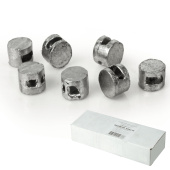 Пломбы свинцовые, диаметр 10 мм, высота 7 мм, упаковка 2 кг, 600119 за 1&nbsp;165 ₽. Пломбы для опломбирования.  Доставка по РФ. Без переплат!