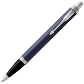 Ручка шариковая PARKER "IM Core Matte Blue CT", корпус темно-синий лак, хромированные детали, синяя, 1931668 за 3&nbsp;049 ₽. Ручки шариковые подарочные.  Доставка по РФ. Без переплат!