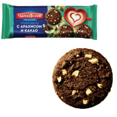 Печенье сдобное ЧАЙКОФСКИЙ с арахисом и какао, 145 г за 142 ₽. Печенье, крекеры, сухари и сушки.  Доставка по РФ. Без переплат!