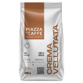 Кофе в зернах PIAZZA DEL CAFFE "Crema Vellutata" 1 кг, 1367-06 за 1 950 ₽. Кофе зерновой.  Доставка по РФ. Без переплат!