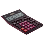 Калькулятор настольный CASIO GR-12С-WR (210х155 мм), 12 разрядов, двойное питание, БОРДОВЫЙ, GR-12C-WR-W-EP за 1 832 ₽. Калькуляторы настольные.  Доставка по РФ. Без переплат!