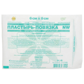Пластырь-повязка 6х8 см, LEIKO КОМПЛЕКТ 50 шт., нетканая основа c подушечкой, 113861 за 431 ₽. Повязки.  Доставка по РФ. Без переплат!