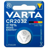 Батарейка литиевая VARTA ELECTRONICS CR2032 "таблетка, дисковая, кнопочная" 1 шт., блистер, 6032101401 за 107 ₽. Батарейки.  Доставка по РФ. Без переплат!