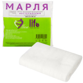 Марля медицинская отбеленная NEW LIFE отрез 0,9х3 м, плотность 36 (±2) г/м2, 94262 за 128 ₽. Марля и салфетки марлевые.  Доставка по РФ. Без переплат!
