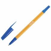 Ручка шариковая STAFF "Basic BP-03 Orange", СИНЯЯ, корпус оранжевый, узел 1 мм, линия письма 0,5 мм, 143741 за 10 ₽. Ручки шариковые неавтоматические.  Доставка по РФ. Без переплат!