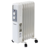Обогреватель масляный SONNEN DFS-7E, 7 секций, 1500 Вт, 3 режима, механическое управление, белый, 457779 за 4&nbsp;660 ₽. Масляные обогреватели.  Доставка по РФ. Без переплат!