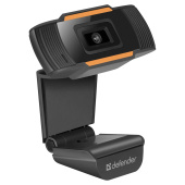 Веб-камера DEFENDER G-lens 2579, HD 720p, 2 Мп, черная, 63179 за 1&nbsp;493 ₽. Веб-камеры.  Доставка по РФ. Без переплат!