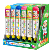 Жевательная резинка "Вкусный градусник", 7 г, КАНДИ КЛАБ, GUM072 за 13 ₽. Жевательные резинки.  Доставка по РФ. Без переплат!