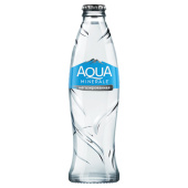 Вода негазированная питьевая AQUA MINERALE 0,26 л, стеклянная бутылка, 27414 за 73 ₽. Минеральная и питьевая вода. Доставка по РФ. Без переплат!