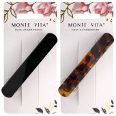 Заколка для волос 9 см, автомат, глянцевый, АССОРТИ, MONTE VITA (МОНТЕ ВИТА), 457086 за 91 ₽. Заколки для волос.  Доставка по РФ. Без переплат!