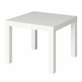 Стол журнальный "Лайк" аналог IKEA (550х550х440 мм), белый за 2 724 ₽. Столы журнальные и сервировочные.  Доставка по РФ. Без переплат!