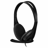 Наушники с микрофоном (гарнитура) A4TECH HU-9, проводные, 1.8 м, USB, черные, 1530266 за 2 336 ₽. Гарнитуры.  Доставка по РФ. Без переплат!