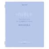 Тетрадь предметная CREATIVE 48 л., обложка картон, ФИЗИКА, клетка, подсказ, BRAUBERG, 405119 за 43 ₽. Тетради предметные.  Доставка по РФ. Без переплат!