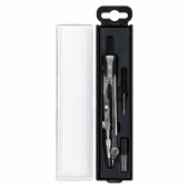 Готовальня 3 предмета, пластиковый пенал, GLOBUS, НЧ3-60-30 за 323 ₽. Циркули и готовальни.  Доставка по РФ. Без переплат!