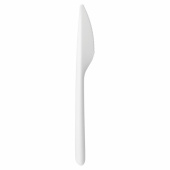 Нож одноразовый полипропиленовый 173 мм белый, КОМПЛЕКТ 50 шт., ПРЕМИУМ, WELDAY (ВЭЛДЭЙ), 881108 за 186 ₽. Ножи одноразовые.  Доставка по РФ. Без переплат!