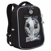 Ранец GRIZZLY анатомическая спинка, облегченный, для мальчиков, SPORT, 37х26х16 см, RAw-497-9/2 за 4 642 ₽. Ранцы для начальной школы.  Доставка по РФ. Без переплат!