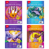 Набор для росписи по дереву 3D, 3 заготовки 24х19 см, АССОРТИ, краски, кисть, LORI за 254 ₽. Наборы для рисования и моделирования.  Доставка по РФ. Без переплат!