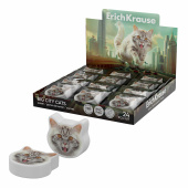 Ластик фигурный ERICH KRAUSE "Big City Cats", 25,6х25,3х7 мм, 63061 за 45 ₽. Ластики классические.  Доставка по РФ. Без переплат!