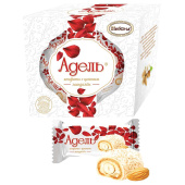 Конфеты АККОНД "Адель" с цельным миндалём в кокосовой стружке, 150 г за 297 ₽. Конфеты в коробках.  Доставка по РФ. Без переплат!